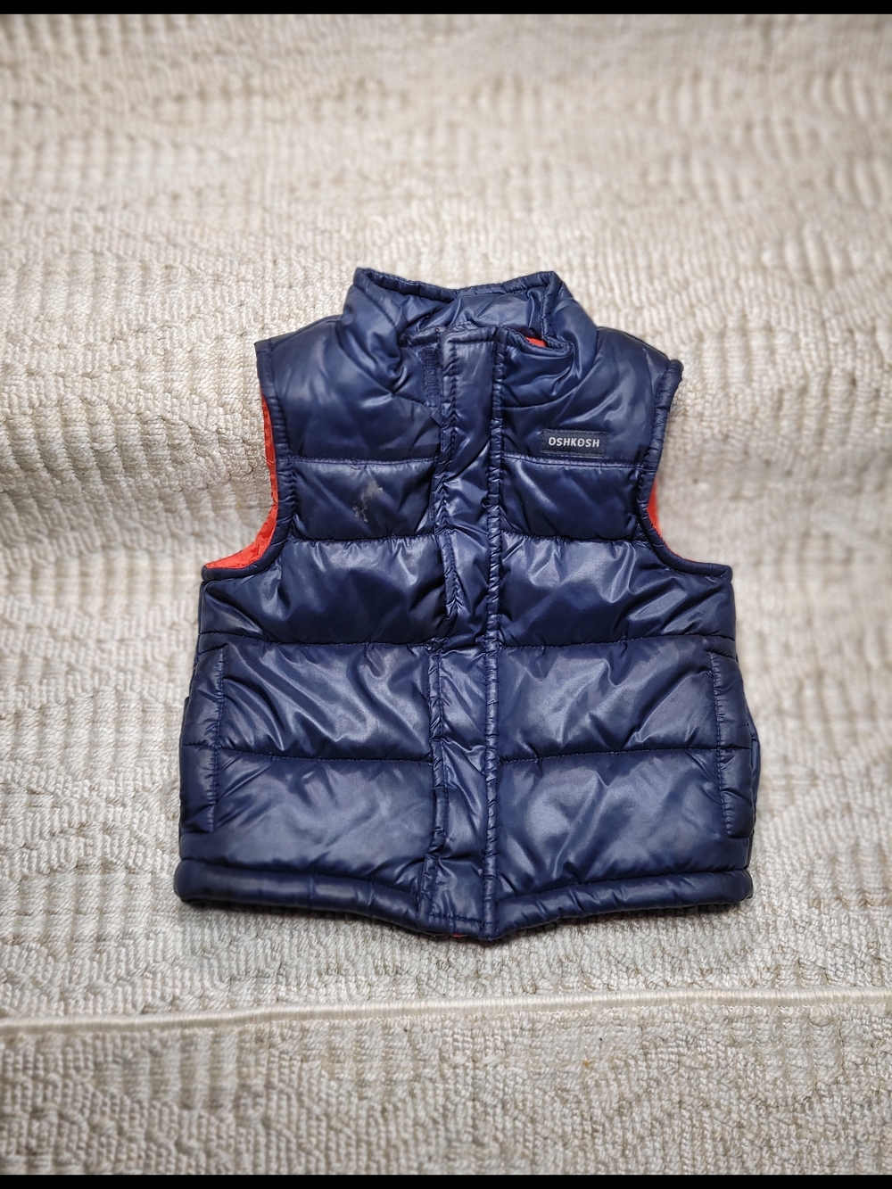 Oshkosh Bgosh Boys Baby Vest Blue Size 12M